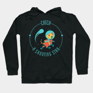 Catch a Shooting Star - Space Dog Hoodie